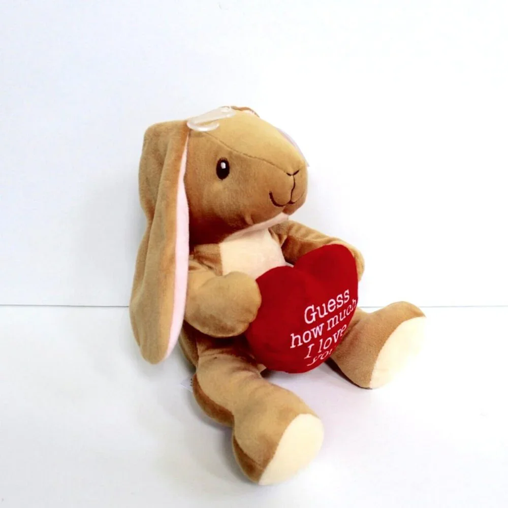 Guess How Much I Love You Heart Nutbrown Hare Bunny Plush Stuffed Animal 7